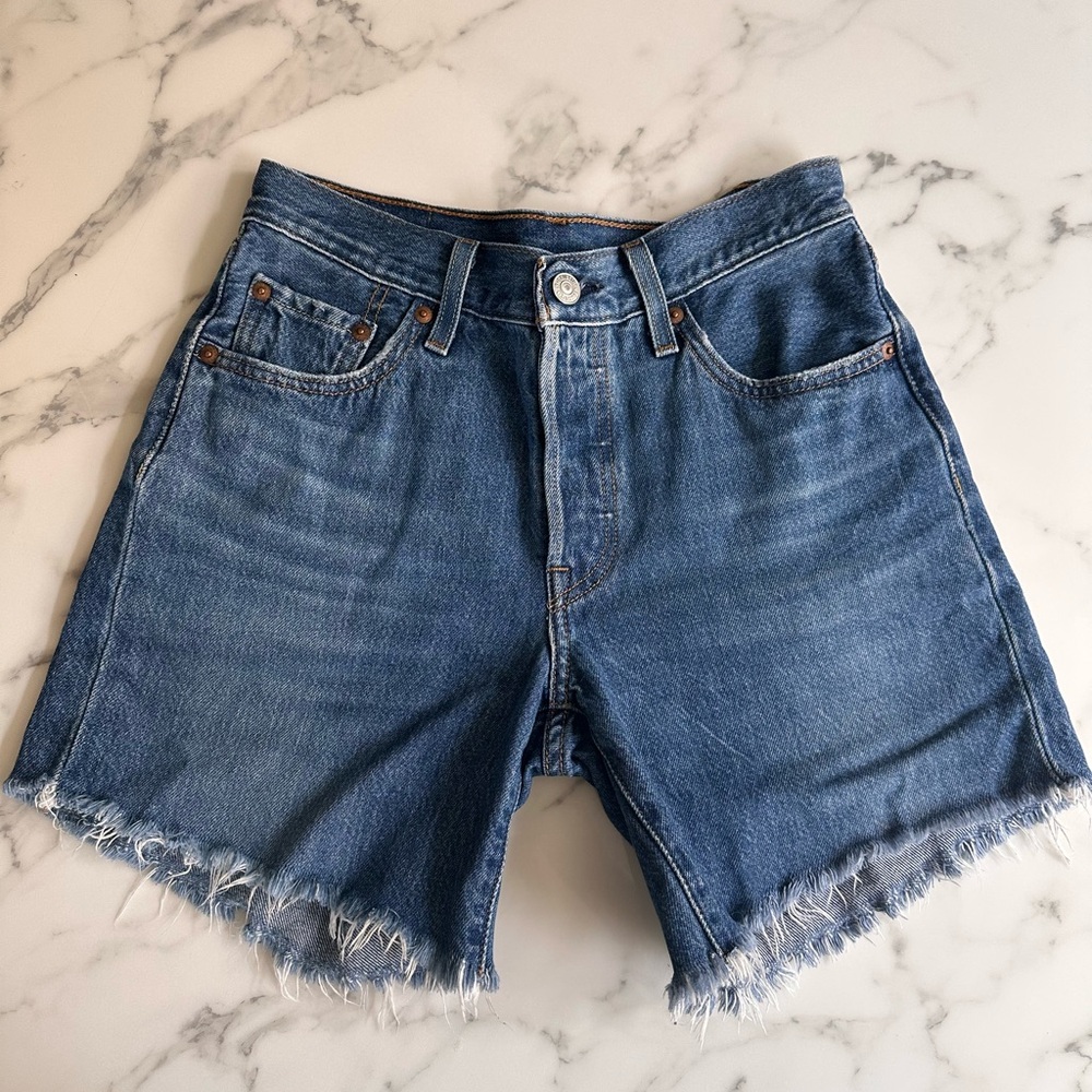 Levi's Classic Blue Jean Shorts